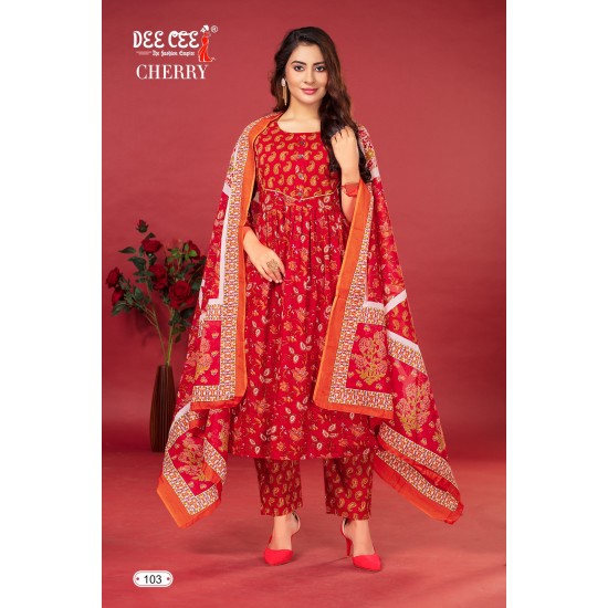 DEE CEE KURTI CHERRY