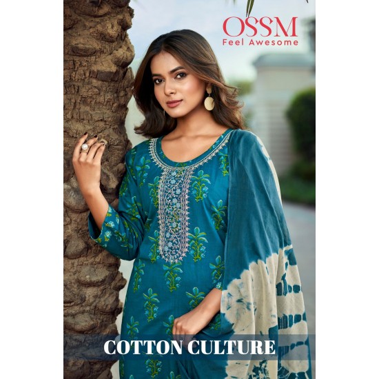 OSSM KURTI COTTON CULTURE 