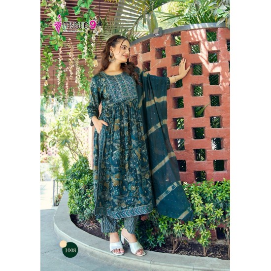 MYSTIC 9 KURTI BLACK BEAUTY