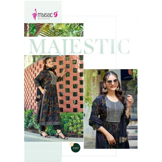 MYSTIC 9 KURTI BLACK BEAUTY