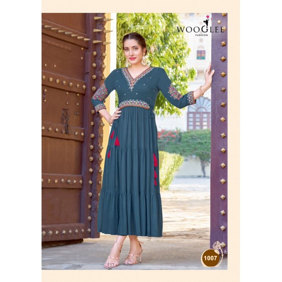 WOOGLEE KURTI NIRJA Vol 2