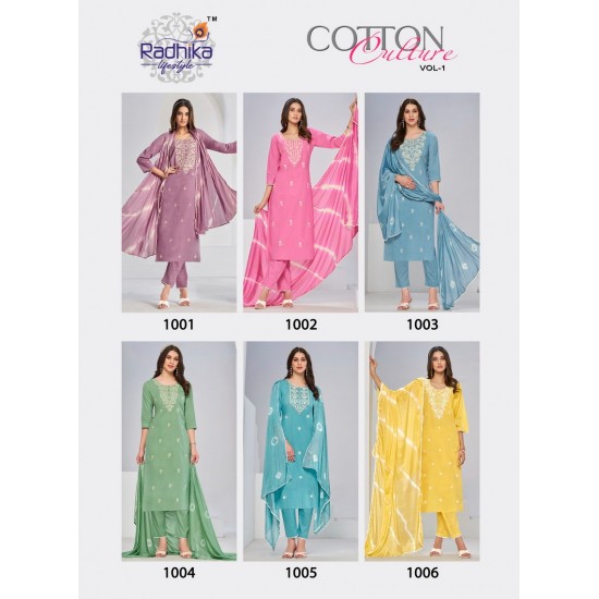 RADHIKA lifestyle COTTON CULTURE vol 1