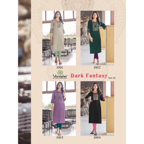 VANISKA KURTI Dark Fantasy VOL 1