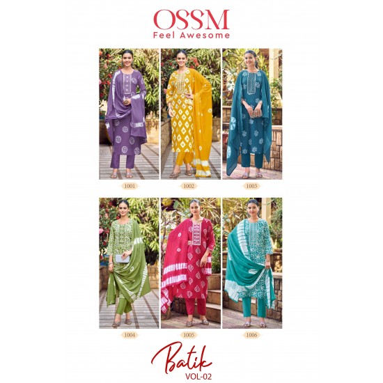 OSSM KURTI BATIK Vol 02