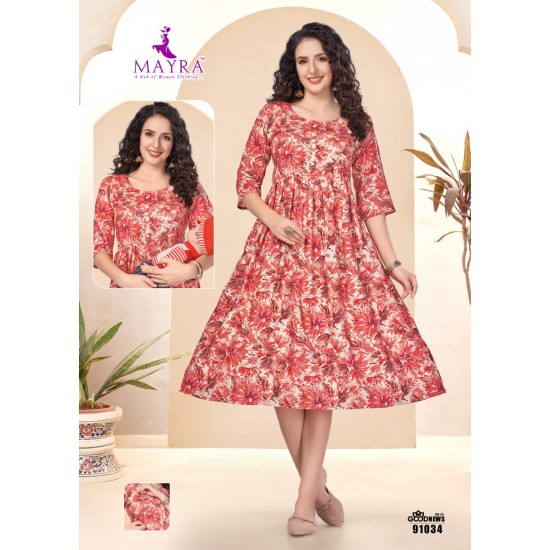 MAYRA KURTI GOOD NEWS VOL-5