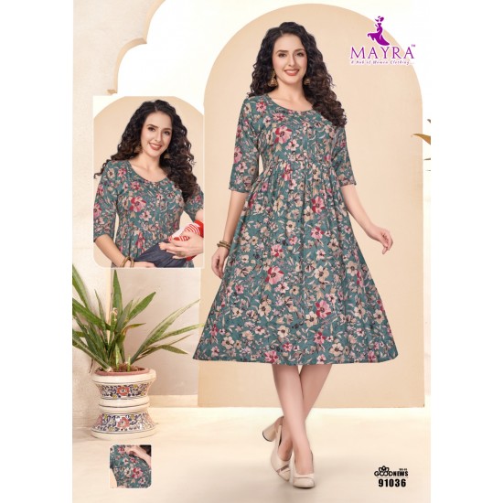 MAYRA KURTI GOOD NEWS VOL-5