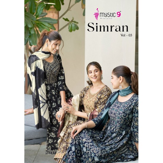 MYSTIC 9 KURTI SIMRAN VOL 3 