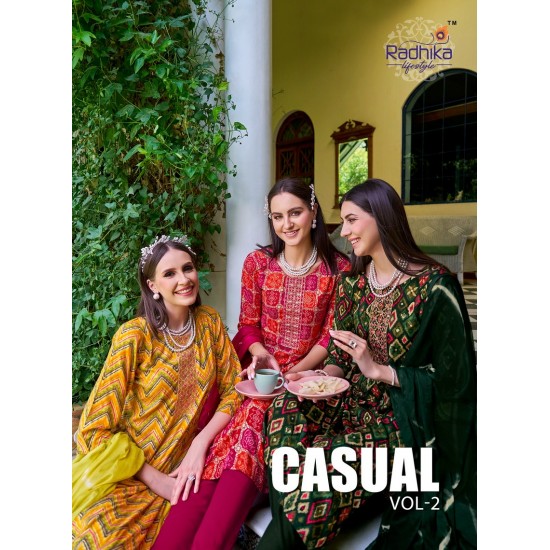 RADHIKA lifestyle CASUAL VOL 2