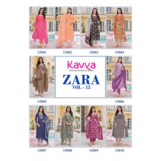 KAVYA KURTI ZARA vol 15