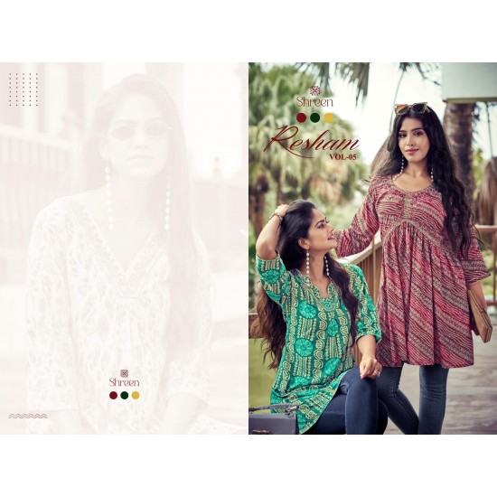 SHREEN KURTI RESHAM vol-5