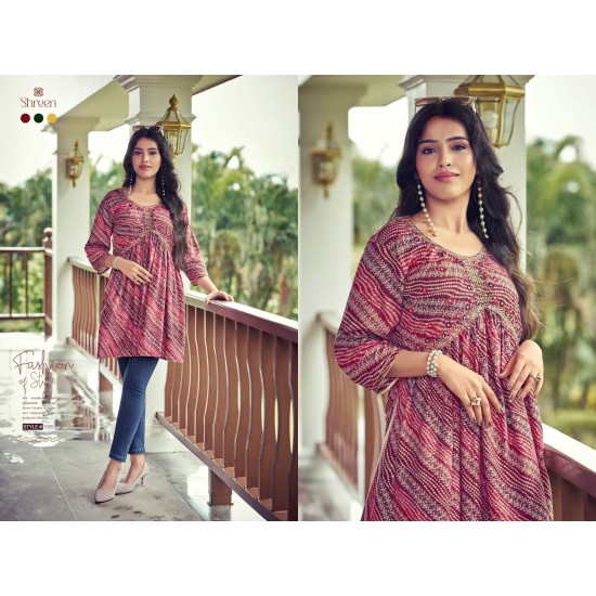 SHREEN KURTI RESHAM vol-5