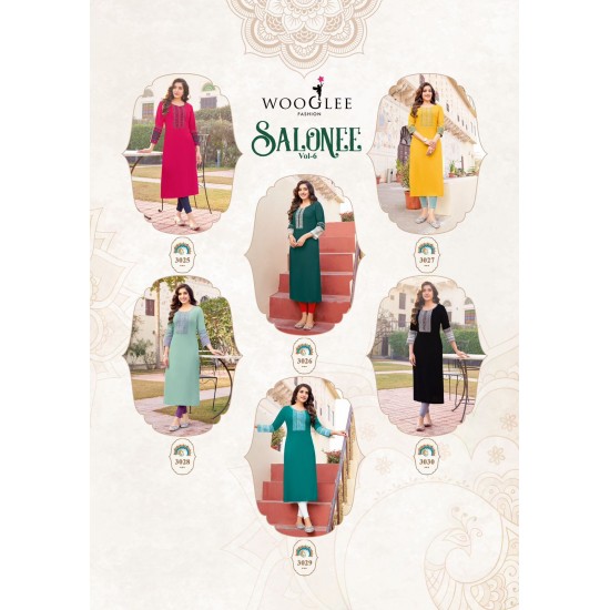 WOOGLEE KURTI Salonee vol 6