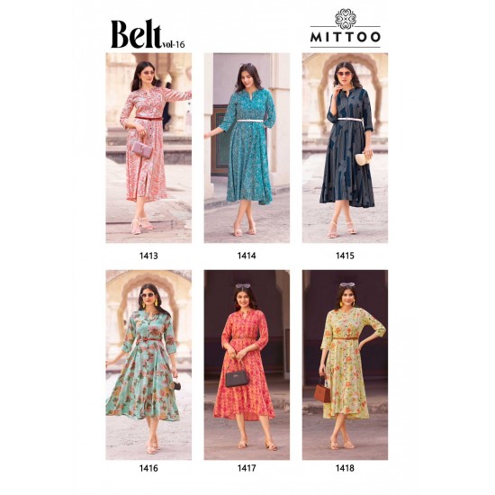 MITTOO KURTI BELT VOL 16