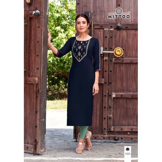 MITTOO KURTI Palak Vol 38