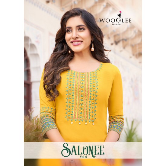 WOOGLEE KURTI Salonee vol 6