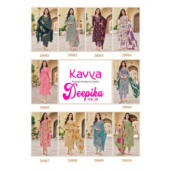 KAVYA KURTI DEEPIKA vol 20