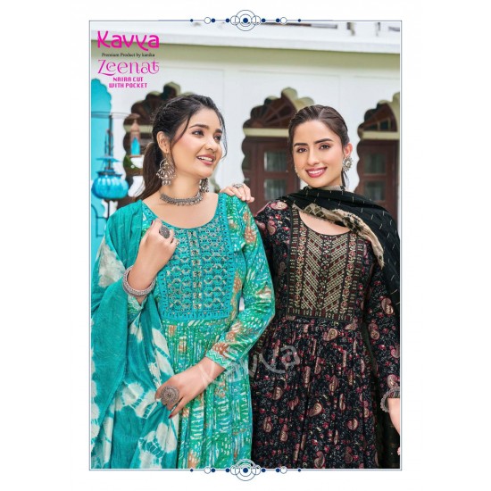 KAVYA KURTI ZEENAT VOL 18