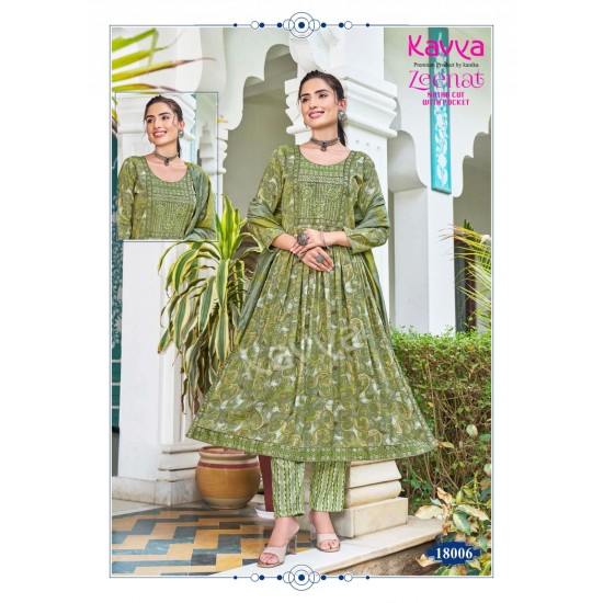 KAVYA KURTI ZEENAT VOL 18