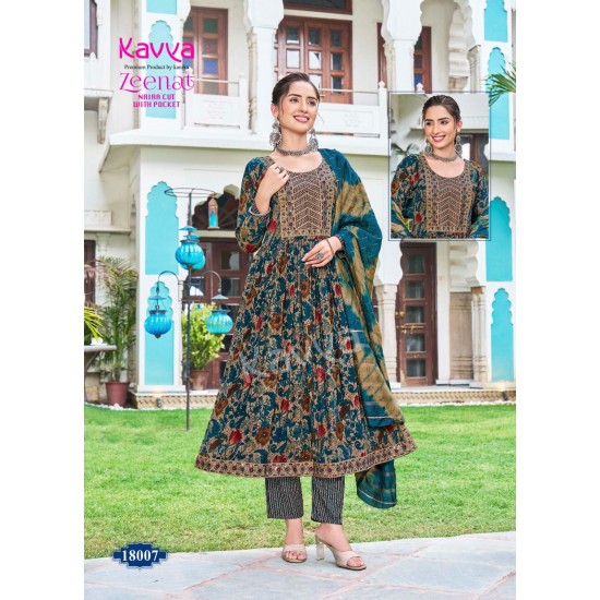 KAVYA KURTI ZEENAT VOL 18