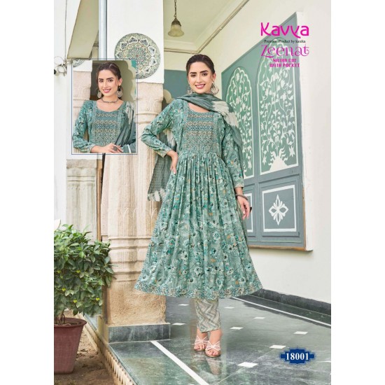 KAVYA KURTI ZEENAT VOL 18