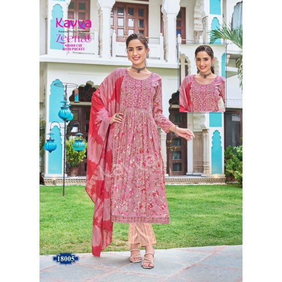 KAVYA KURTI ZEENAT VOL 18