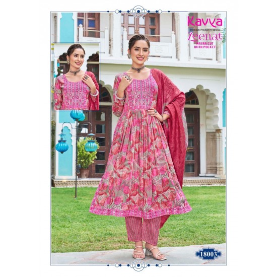 KAVYA KURTI ZEENAT VOL 18