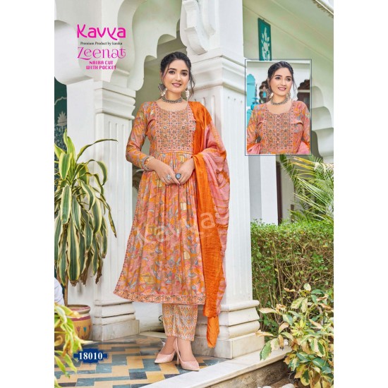 KAVYA KURTI ZEENAT VOL 18