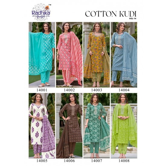 RADHIKA lifestyle cotton kudi vol 14