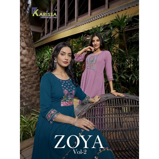 KARISSA KURTI ZOYA vol-2