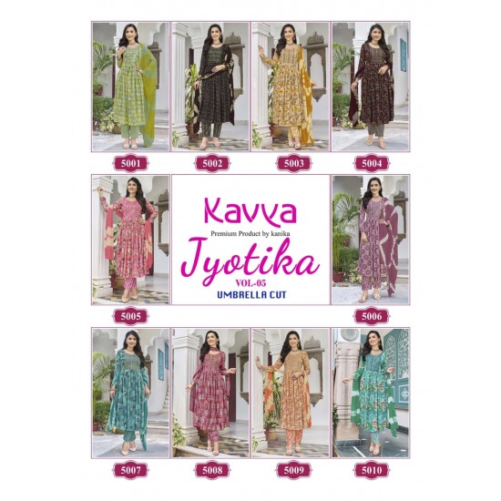 KAVYA KURTI JYOTIKA VOL 5