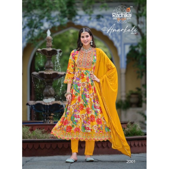 RADHIKA lifestyle ANARKALI VOL 2 