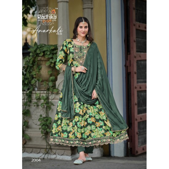 RADHIKA lifestyle ANARKALI VOL 2 