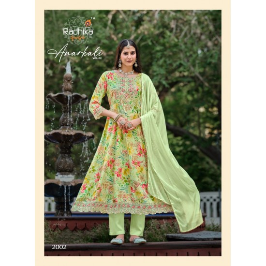 RADHIKA lifestyle ANARKALI VOL 2 