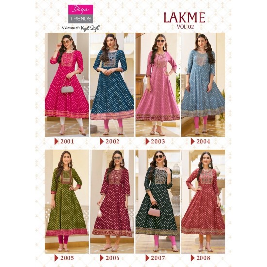 DIYA TRENDS LAKME Vol -2