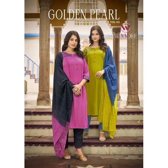 WOODEE KURTI GOLDEN PEARL vol-2