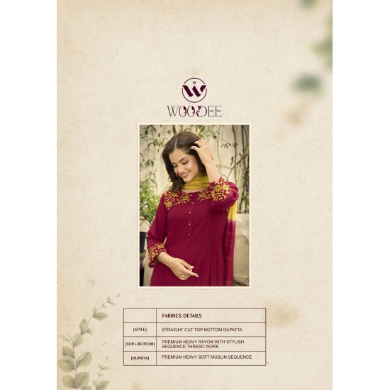 WOODEE KURTI GOLDEN PEARL vol-2