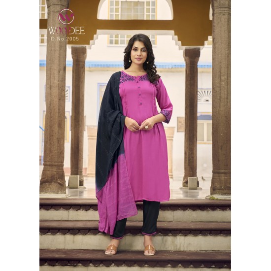 WOODEE KURTI GOLDEN PEARL vol-2