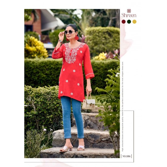 SHREEN KURTI FUSION