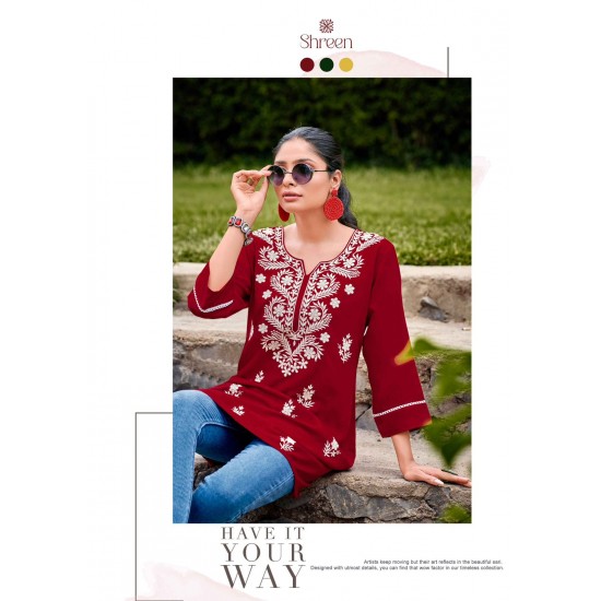 SHREEN KURTI FUSION