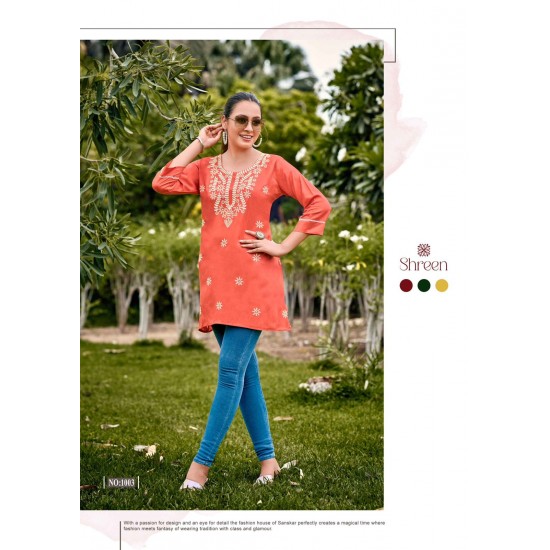 SHREEN KURTI FUSION