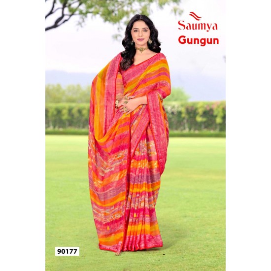 SAUMYA SAREES GUNGUN