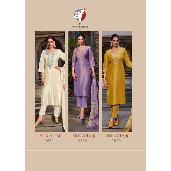 AF KURTI SILK AFFAIR VOL 4