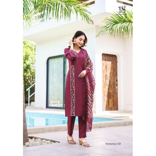 18 ATTITUDE KURTI WOMANIYA VOL 5