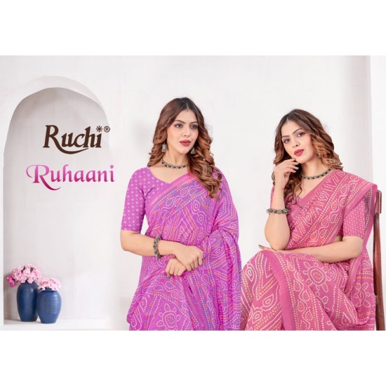 RUCHI SAREES RUHAANI