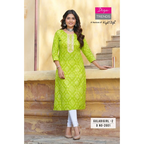 DIYA TRENDS Cotton Kurti 3xl TO 6xl