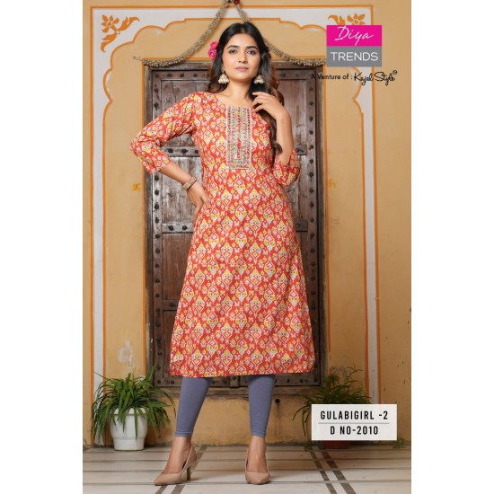 DIYA TRENDS Cotton Kurti 3xl TO 6xl