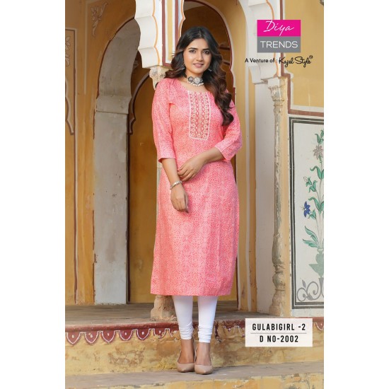 DIYA TRENDS Cotton Kurti 3xl TO 6xl