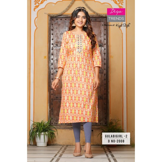 DIYA TRENDS Cotton Kurti 3xl TO 6xl