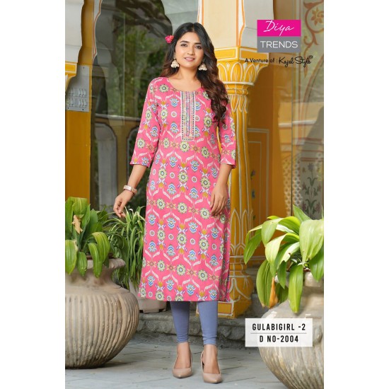 DIYA TRENDS Cotton Kurti 3xl TO 6xl