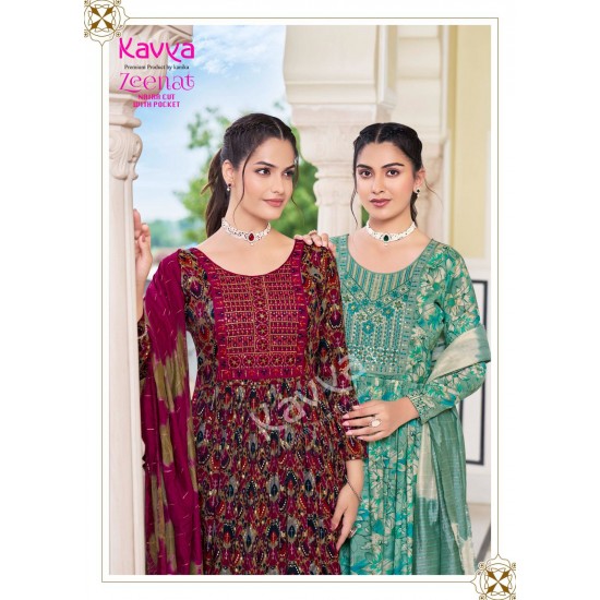 KAVYA KURTI ZEENAT VOL 19